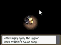 aggron, allie_(pokemon_ecchi), aron, fangame_character, pokemon_(species)