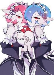 gardevoir, gen_3_pokemon, pokemon_(species), ram_(re:zero), ram_(re:zero)_(cosplay)