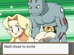 allie_(pokemon_ecchi), fangame_character, machoke, pokemon_(species), fangame