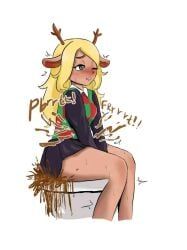 noelle_holiday, deltarune, undertale_(series), unknown_artist, anthro