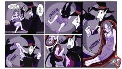 duke_vampire, melissa_dumarias, missi_spiderwebs, salem_(vampair), the_vampair_series