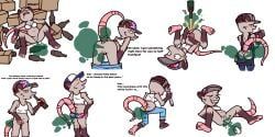 smokey_the_menish, alcohol, alcohol_enema, american_opossum, anal