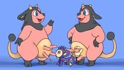 aipom, generation_2_pokemon, miltank, pokemon_(species), nintendo