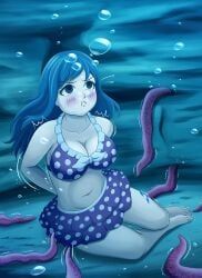 juvia_lockser, fairy_tail, geldibson, 1girls, drowning