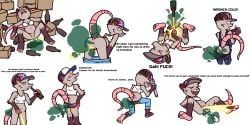 smokey_the_menish, accident, alcohol, alcohol_enema, american_opossum