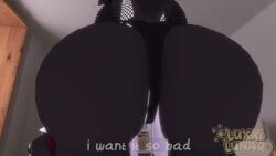 floribunsva, luxxilunar, 1boy, anthro, ass