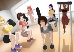 arslan_altan, coco_adel, nebula_violette, penny_polendina, ruby_rose