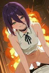 bomb_devil, reze_(chainsaw_man), chainsaw_man, pixelrotic, 1boy