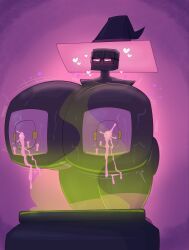 enderman, enderwoman, minecraft, mojang, gus_artin