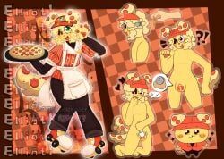 elliot_(forsaken), elliot_(work_at_a_pizza_place), robloxian, chiikawa, forsaken_(roblox)