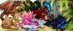 coral_(wof), deathbringer_(wof), glory_(wof), io_(wof), jewel_(wof)