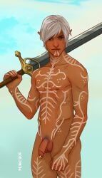 fenris_(dragon_age), dragon_age, dragon_age_2, kauriart, 1boy