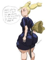 nishimiya_momo, jujutsu_kaisen, dustedburger, 1girls, ass