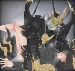 joker_undead, kazuma_kenzaki, sakuya_tachibana, kamen_rider, kamen_rider_blade_(series)