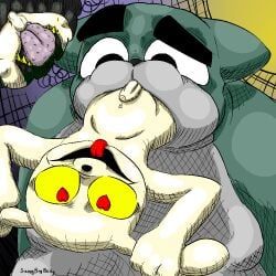 guillotina_(mewgenics), mewgenics, anal, anthro, average_penis