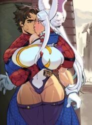 mirko, miruko, peter_parker, rumi_usagiyama, spider-man