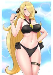 cynthia_(pokemon), nintendo, pokemon, pokemon_dppt, kaos_art