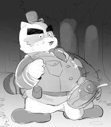 inspector_arai, alice_detective_bureau, masshiro, anthro, balls