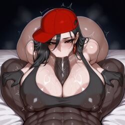 yi_xi_(synthesizer_v), butcher_vanity_(synthesizer_v), synthesizer_v, oxoru, 1girls