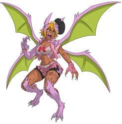 crobat, pokemon_(species), pokemon_trainer, shiny_pokemon, team_rocket