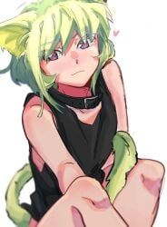 lio_fotia, promare, 1boy, 1femboy, androgynous