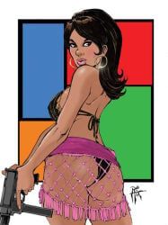 lana_kane, archer_(series), 1girls, ass, big_ass