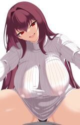 scathach_(fate), fate/grand_order, fate_(series), onli720, 1girl