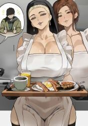 ethan_winters, mia_winters, mother_miranda_(resident_evil), resident_evil, resident_evil_8:_village