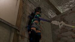 luna_snow, marvel, marvel_rivals, black_jacket, blood