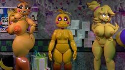chica_(fnaf), chiku, chiku_(cryptia), lovetaste_chica, toy_chica_(love_taste)