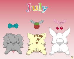 kris_(jewelpet), ruby_(jewelpet), sango_(jewelpet), jewelpet, sanrio