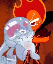agar_agar_cookie, fire_spirit_cookie, cookie_run, cookie_run_kingdom, cookie_run_ovenbreak