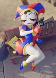 pomni_(the_amazing_digital_circus), spongebob_squarepants_(character), fortnite, fortnite:_battle_royale, glitch_productions