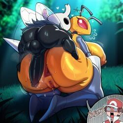 beedrill, generation_1_pokemon, pokemon_(species), red_(pokemon), the_knight_(hollow_knight)