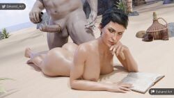 cassandra_pentaghast, iron_bull, qunari, bioware, dragon_age