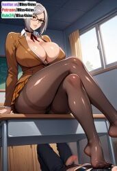 prison_school, bliss4kiss, 1boy, 1girl, anime_girl