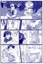 ash_ketchum, gardevoir, kirlia, pokemon, kogeikun