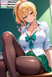 yame_yukana, hajimete_no_gal, bliss4kiss, 1girl, anime_girl