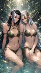 arahan, naestra, sisters_of_twilight, wood_elf_(warhammer), warhammer_(franchise)