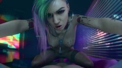 judy_alvarez, cd_projekt_red, cyberpunk_(series), cyberpunk_2077, gifdoozer