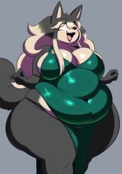 duet_(dewwydartz), dewwydarts, dewwydartz, 1girls, anthro