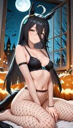 manhattan_cafe_(umamusume), halloween, patreon, umamusume, umamusume_pretty_derby