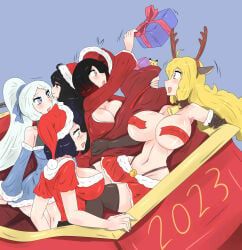 blake_belladonna, raven_branwen, ruby_rose, team_rwby, weiss_schnee