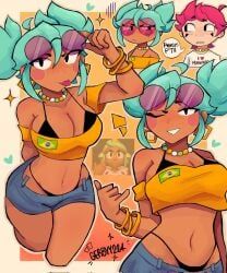 brazilian_mandy_(brawl_stars), brazilian_miku_(cosplay), mandy_(brawl_stars), brawl_stars, gerbyy224