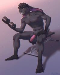 rager-ermare, 5_toes, abs, anthro, artist_name
