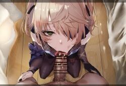 fischl_(genshin_impact), genshin_impact, suujiniku, suushiki, 1boy