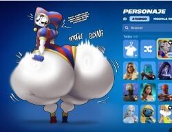 pomni, pomni_(tadc), pomni_(the_amazing_digital_circus), fortnite, gooseworx