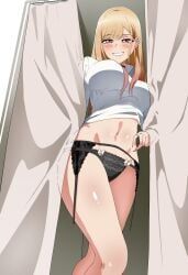 kitagawa_marin, sono_bisque_doll_wa_koi_wo_suru, 1girls, blonde_hair, female