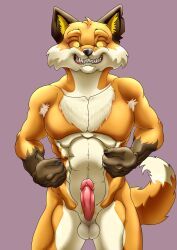 fennix_(fortnite), epic_games, fortnite, 5_fingers, abs