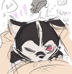 kugi, anthro, bucky_badger, college_football, fellatio